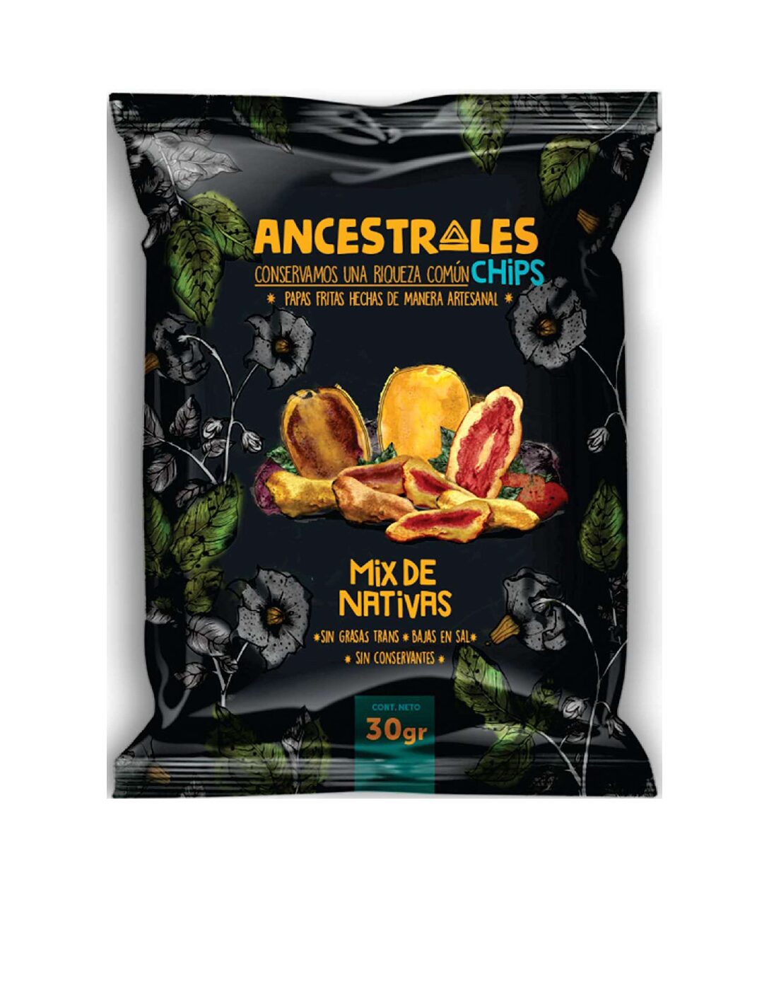 PAPAS ARTESANALES - MIX NATIVAS 30 GR