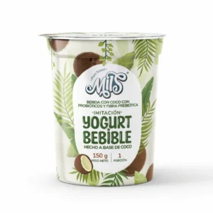 YOGURT BEBIBLE SIN LACTEOS, BASE DE COCO NATURAL